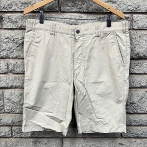 Men's Flat Front Khaki Shorts - Classic Summer Staple
